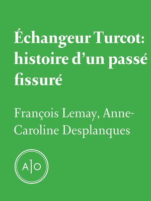 cover image of Échangeur Turcot